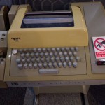 Teletype machine